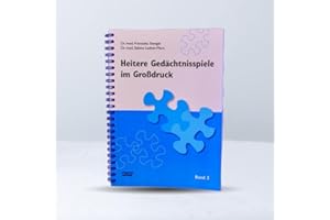 Heitere Gedächtnisspiele im Großdruck, Bd.3: Mit 24 Spielübungen (Heitere Gedächtnisspiele im Grossdruck)