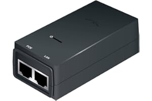 Ubiquiti Networks 24-volt Dc 12W Poe Adapter, Max Surge Discharge 1500A Power - Protects Against ESD Events - Compatible with airGateway, (POE-24-12W)