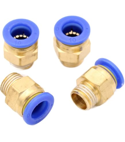 Raccord Pneumatique Coudé 90° 1/8" Vers 6 Mm - Acier Inoxydable V2A Pour Air Comprimé, Gaz, Eau