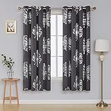 Deconovo Verdunkelungsvorhang kann das Licht isolieren und die Wohnräume, Schlafzimmers usw. verdunkeln.