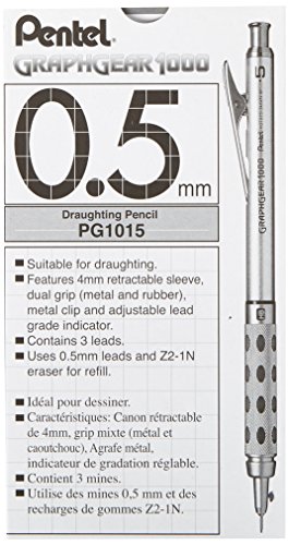 Druckbleistift Graphgear 1000 si br 0,3mm HB