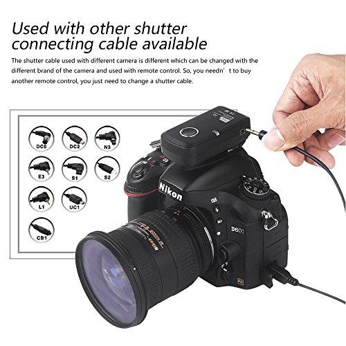 Pixel T8   DC0 T  l  commande sans fil pour Nikon D800  D810  D700  D200  D300  D500  D1  D2  D3  D4  D4  D5  N90  F5  F6  F100  F90  D90X
