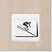Produktbild WFYY 5 stücke Schalter Aufkleber Tier DIY Freizeit Alpin-ski Winter Sport Vinyl decalque wandaufkleber