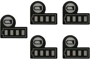 SMZHOMEONE Long Service Life Battery Capacity LED Key Sticker BL1830 BL1430, 5PCS Pack