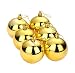 Produktbild westeng Weihnachten Kugeln Dekoration Weihnachtskugeln für Dekoration Weihnachtsbaum Décor (Gold, beweglich)