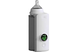 Ainiupi Tragbarer Flaschenwärmer für Reisen, kabelloser tragbarer Wasserwärmer, Reiseflaschenwärmer