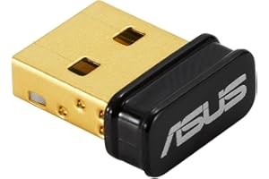 ASUS USB-BT540, Adattatore Dongle USB Bluetooth 5.4, Supporta fino a 7 Device, Design Ultra Compatto, Compatibile con Windows 8.1, 10 e 11 e con Bluetooth 2.1, 3 e 4, Nero
