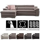 sofa mit schlaffunktion und bettkasten ebay kleinanzeigen Bezugsstoff in hochwertigem Kunstleder 