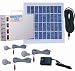 Vicco Solar Home Light Set 6 Volt (White, 3 Watt Panel) (Pack of 6) RS.2950.00