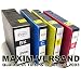 Produktbild 4x MAXIMPRINT XXL Canon Multipack PGI-2500 XL BK C Y M Tinten-Patronen SET mit Tintenfüllstandsanzeige kompatibel (KEIN Original)