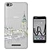 Produktbild c01489 - Big Ben London illustration Design WIKO JERRY MAX (2017) Fashion Trend Silikon Hülle Schutzhülle Schutzcase Gel Rubber Silicone Hülle