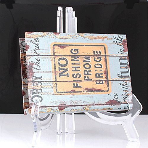 Bluelover L M S Plexiglas Acrilico Plastica Display Foto Ständer Halter Supportor Bild Frame Supporter -S - 5