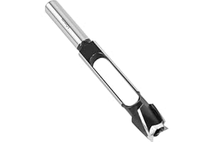 LUOLETY Fresa per tasselli, trapano a tenone, con punta a tenone, per la lavorazione del legno, per la lavorazione del legno, con gambo da 13 mm, per la realizzazione di mobili (10 mm)