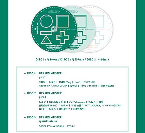 bangtan Jungen BTS 3. aufbringen [Armee. Zip +] DVD + Fotobuch + Fotokarte + Pre-Order Geschenk + extra Fotocards Set - 4
