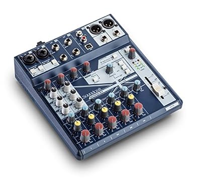 SOUNDCRAFT NOTEPAD 8FX Console de mixage avec USB I/O