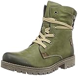 Anlass: Casual Rieker Damen 78530 Kurzschaft Stiefel, Grün (Leaf/Mogano / 52), 42 EU
