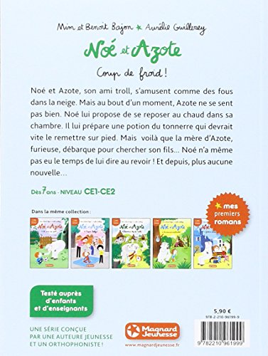 Livres Couvertures de Noé et Azote 6 - Coup de froid !