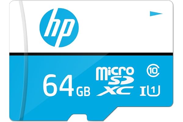 HP 64GB MicroSD Memory Card SDXC mx310 Class 10, UHS-I, U1 Card, Upto 100MB/s R, 10 Y Warranty