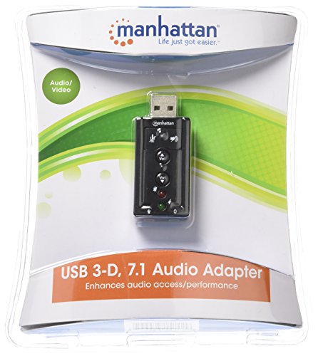 Preisvergleich Produktbild Manhattan 151429 Sound Adapter