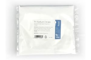 Intralabs Sodium Citrate 500g - Salt Buffer, Vegan, Preservatitve, Gluten Free, GMO Free - Premium Quality TriSodium Citrate