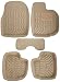 ATZ 3D Floor Mat for Maruti Swift Dzire (Full Set,Biege) RS.1360.00