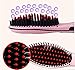 Taipove Electric Automatic LCD Digital Hair Straightener Styling Comb Hair Brushes (Five Colors) (Pink)