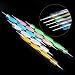 Fashion Gallery 84 Acrylic Glitter Powder Nail Art Brush Gel UV Sets Tips False Tips Kit