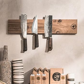 Barefoot Living Messerbrett aus natürlichem Eichenholz – 60 cm Langer