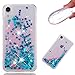 Produktbild iPhone XR Hülle Case,Roreikes Glitzer Schutzhülle Bunten Treibsand Transparente Silikon [Ultra Dünn] Weich TPU Bumper Handy Tasche Rückseite Handyhülle Cover Schale für Apple iPhone XR 6.1 Zoll