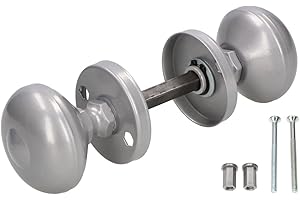 KOTARBAU® Poignée de porte pivotante grise Idéale pour les portes latérales de garage dans les espaces de vie et commerciaux