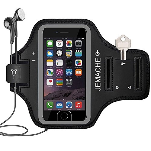 iPhone 7 Armband, JEMACHE Fingerprint Touch Supported Running Exercise Gym discount