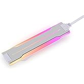 LIAN LI UNI Fan P28 Opsiyonel Yan dağınık RGB Şerit 3 Adet Paket, Beyaz Renkli &Ccedil;er&ccedil;eve (P28120-1W, P28120-3W, GA2P36W) -P28AR