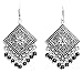 Sansar India Black Oxidised Dangle & Drop earrings for Women RS.199.00