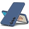 Fashionury Back Cover for Samsung Galaxy M35 5G | Camera Bump Protection | Matte Soft Silicon Flexible | All Side Shock Proof Rubberised Back Case Cover for Samsung Galaxy M35 5G (Blue)
