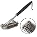 Produktbild Itian BBQ Grill Brush, 3 Edelstahlbürsten in 1, Heavy Duty Barbecue-Reiniger Werkzeuge, Groß für Handle Char Broil, Porzellan, Infrarot-Grills