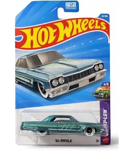 1998 Hot Wheels '65 Impala Lowrider Card Variation : Amazon.co.uk