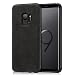 Produktbild Mthinkor Samsung Galaxy S9 Hülle Luxus Schlank Alcantara Abdeckung Hülle für Samsung Galaxy S9 (Schwarz)