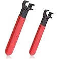 Mesee 2 Pieces Collet Chuck Wrench Spanner, ER16 ER20 M Type Collet Chuck Wrench CNC Milling Machine Lathe Chuck Holder Tools for Clamping ER16M / ER20M Nut and Screw