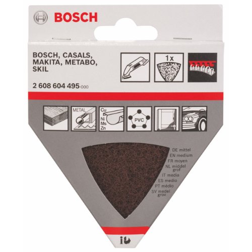 Schleifvlies für Dreiecksschleifer Korund, Körnung: 280 - 2