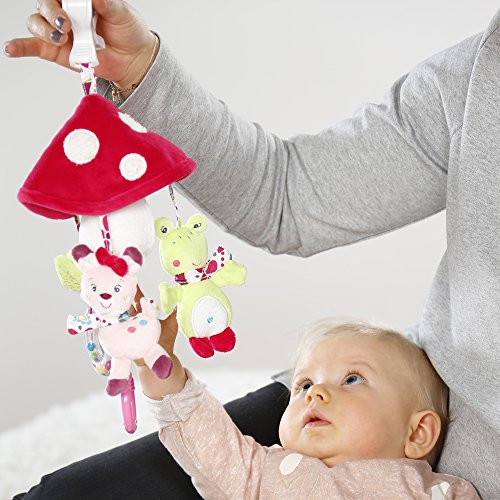 Fehn 076530 Mini-Musik-Mobile Pilz, Sweetheart - 3