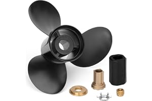 VIF Boat Propeller fit Mercury Mercruiser Alpha One/Bravo One Outboard Motos 135-300 HP 2& 4-Stroke, Aluminum Propellers 15 Spline Tooth, Rh