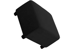 AQIGR Copri Pouf Quadrato 50x50/60x60/80x80 Copertura Ottomana Quadrata, Copripouf in Jacquard, Copripouf con Fondo Elastico, Traspirante e Morbido Elastico per Sgabello Protettivo