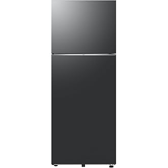 Samsung 467 L, 2 Star, Convertible 5-in-1, Digital Inverter, Frost Free Double Door WiFi Embedded Refrigerator (RT80F51C2FHL, Black DOI)