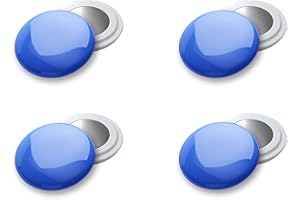 VERY IMPORTANT RUNNER - 4 Stück Startnummern-Magnete mit wasserdichter Tasche - Magnetischer Startnummernhalter für Running & Triathlon, 18 mm - Löcherfreie Befestigung - Farbedition