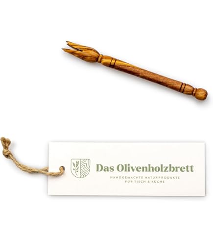 das Olivenholzbrett Olijfhouten schaal met 3 vakken - 20 cm