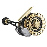 1. firme y duradera - una 6.3: 1 Relación de engranajes con un engranaje de latón CNC mecanizado asegura un potente sistema de arrastre y la durabilidad de cebo carrete, con un rendimiento rápido y potente proporcionando Ultimate Pesca de búsqueda