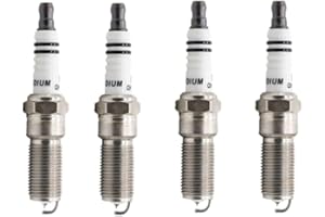 TORCH 4PCS QH6RTIP-13 Spark Plug Repalce for N GK ILTR6A-13G LTR5BI-13 PLTR6A-10G PLZTR5A-13 Spark Plug, for Cham pion 9901 Spark Plug, for Den so ITV20/5339 Spark Plug, for Auto lite XP5364, OEM