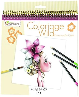 Avenue Mandarine - GY065O - Carnet de Coloriage Collector