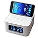Produktbild HLL Kabellos Bluetooth Lautsprecher Wecker Bass LED-Anzeige Multifunktion FM-Radio U Festplatte Mic Wohnkultur, Weiß