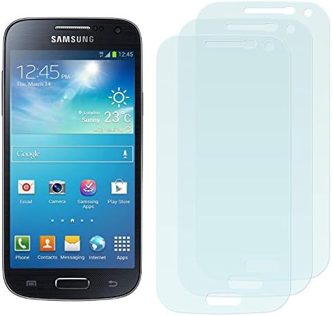 3 x Filmex Screen Protectors for Samsung Galaxy S4 Mini (GT-i9190, i9192 Dual Sim, i9195 LTE) - Ultra Clear, Premium Quality Japan PET material, Installation Kit, Lifetime Warranty